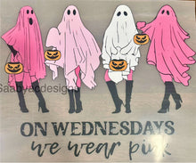 Load image into Gallery viewer, On Wednesday's We Wear Pink Transfer