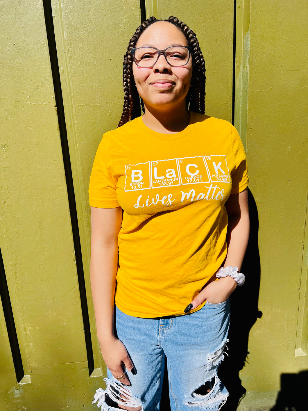 Black Lives Matter Periodic Table T-Shirt