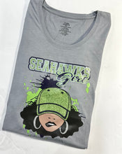 Load image into Gallery viewer, Seahawks Girl Tee
