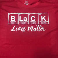 Black Lives Matter Periodic Table T-Shirt