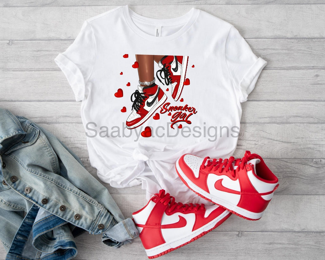 Sneaker Girl Tee